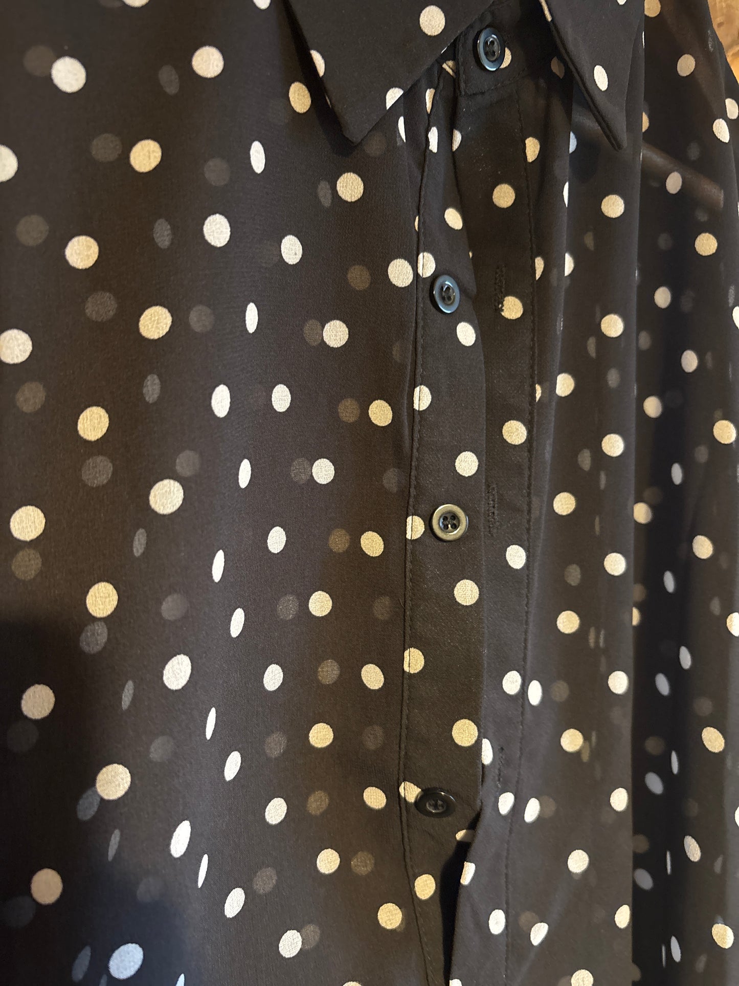 The spotted dick see through shite original party Shirt large