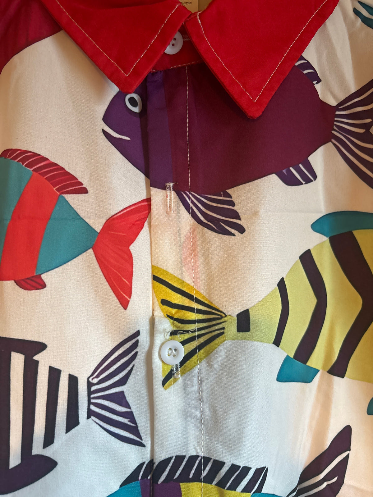 Down with the fishes shite Hawaiian Shirt