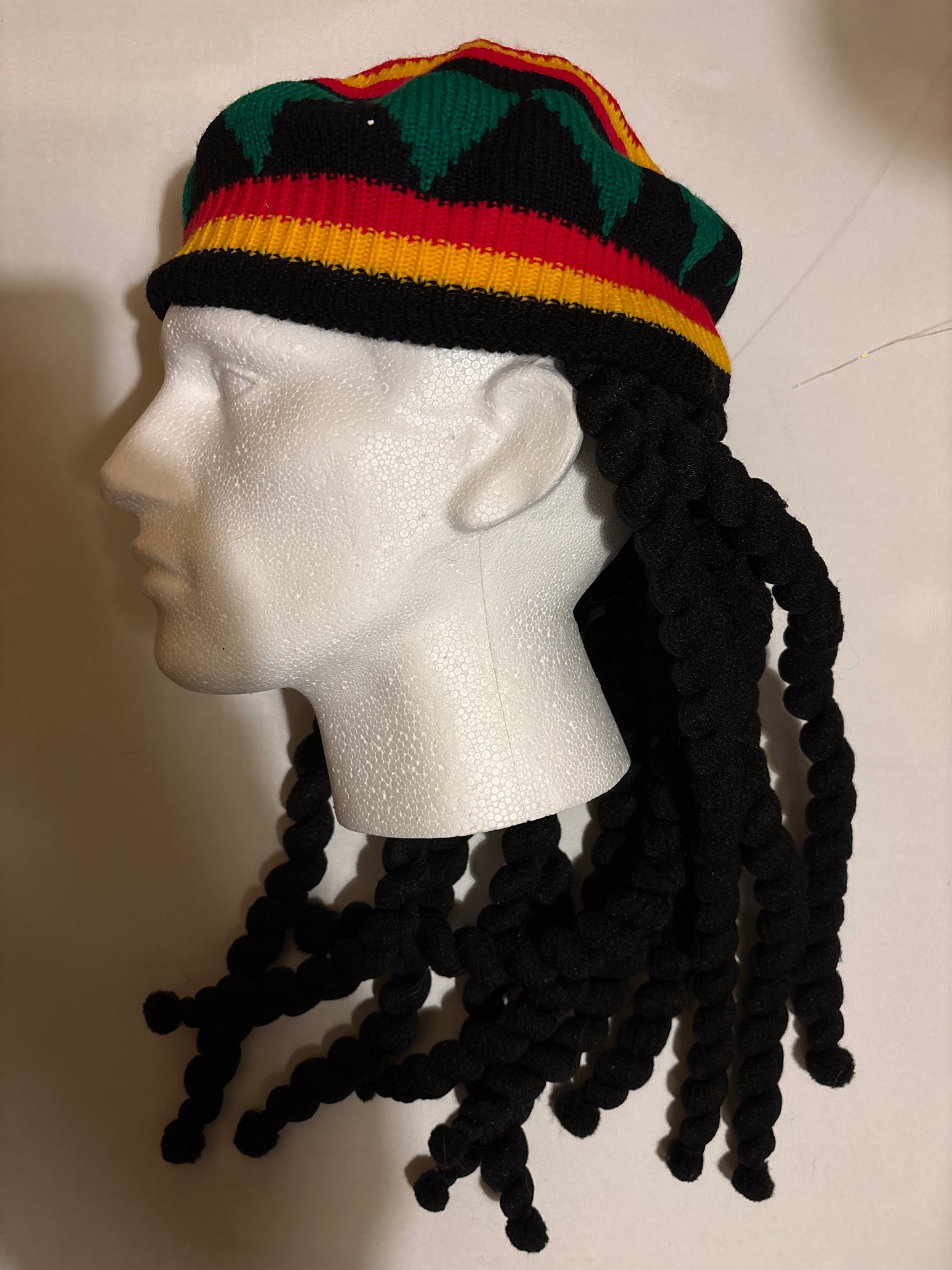 Bob Marley Afro Rasta Hat one size