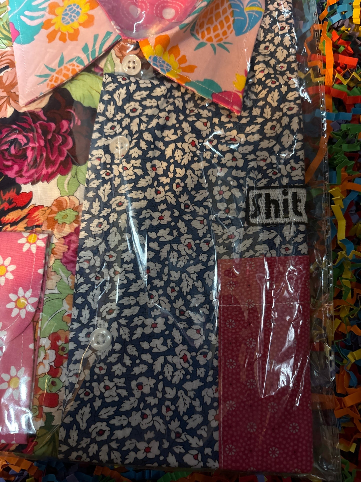 Chemises pourries à fleurs, style hippie, années 70, amusantes