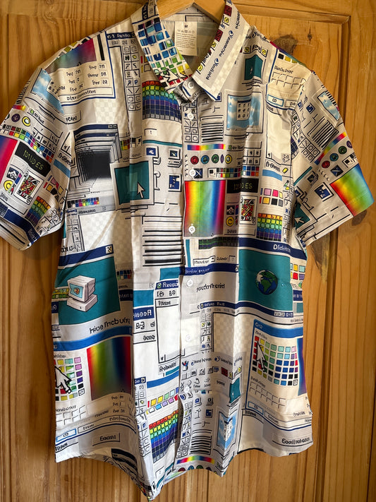 The days of dial up Shite Hawaiian Shirt