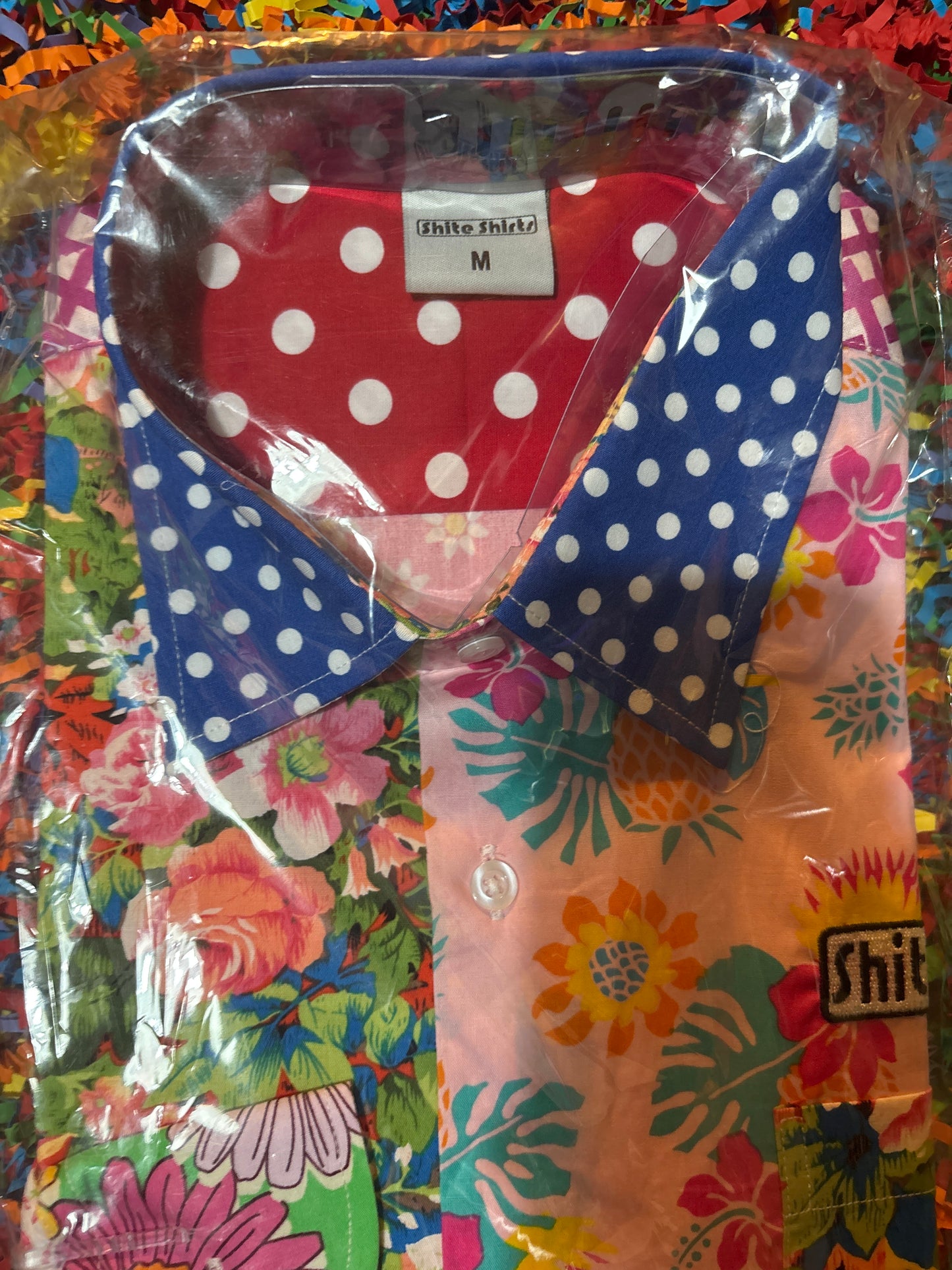 Shite Shirts ultimate floral Shirt size medium outrageous design