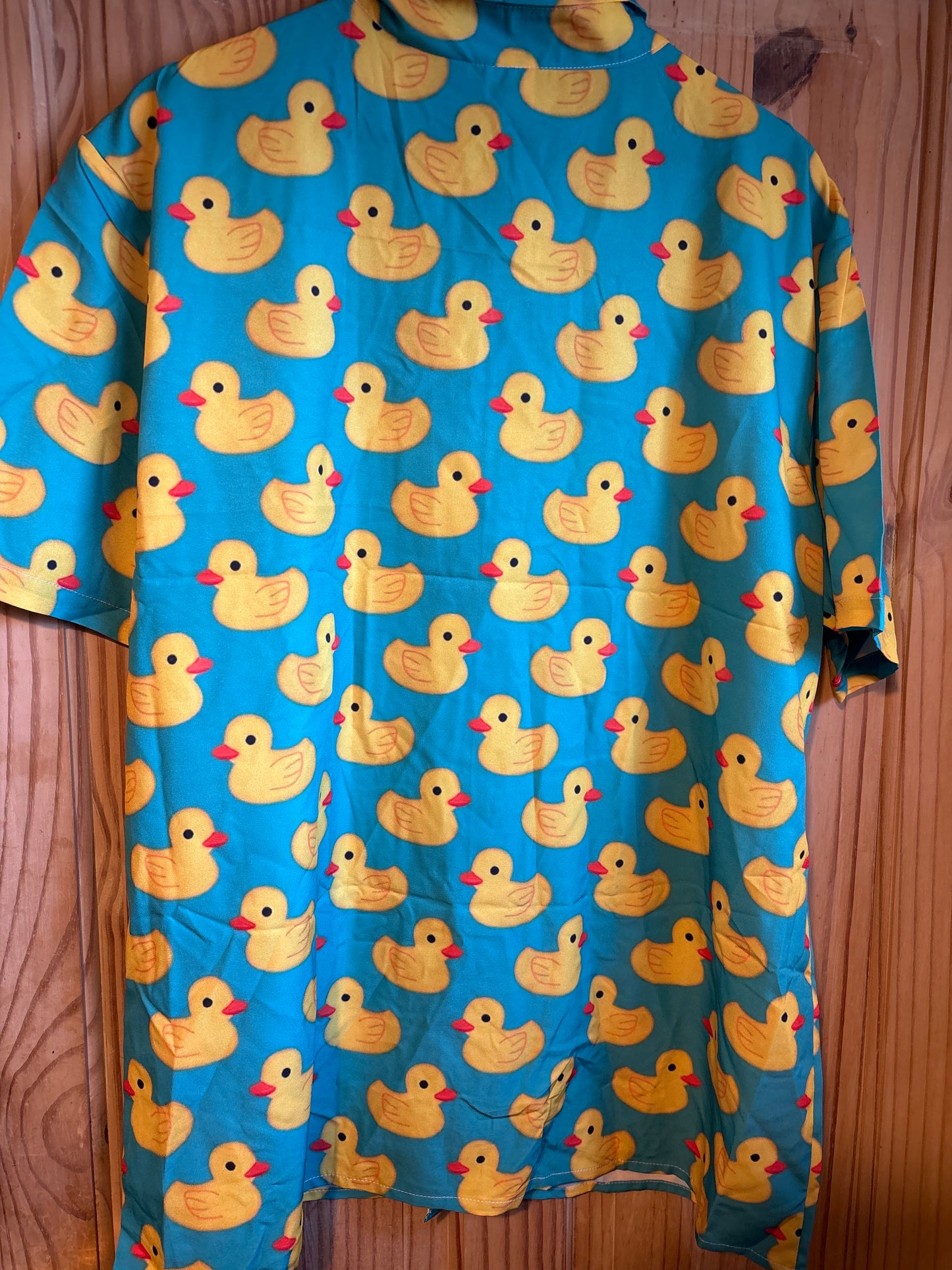 Quackers bath time duck shite Hawaiian Shirt XL