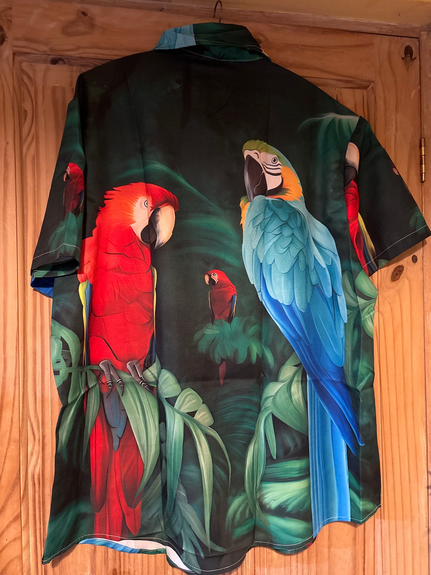 Pretty polly parrot shit Hawaiian Shirt