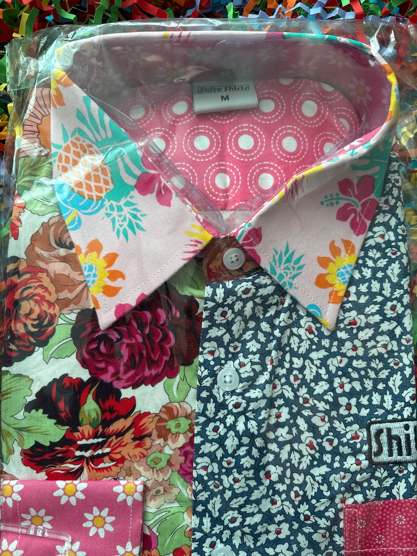 Shite Shirts ultimate floral Shirt size medium outrageous design