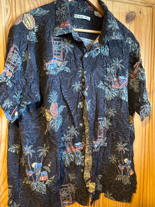 Pre Worn 2XL batik bay Hawaiian shirt the chill out design