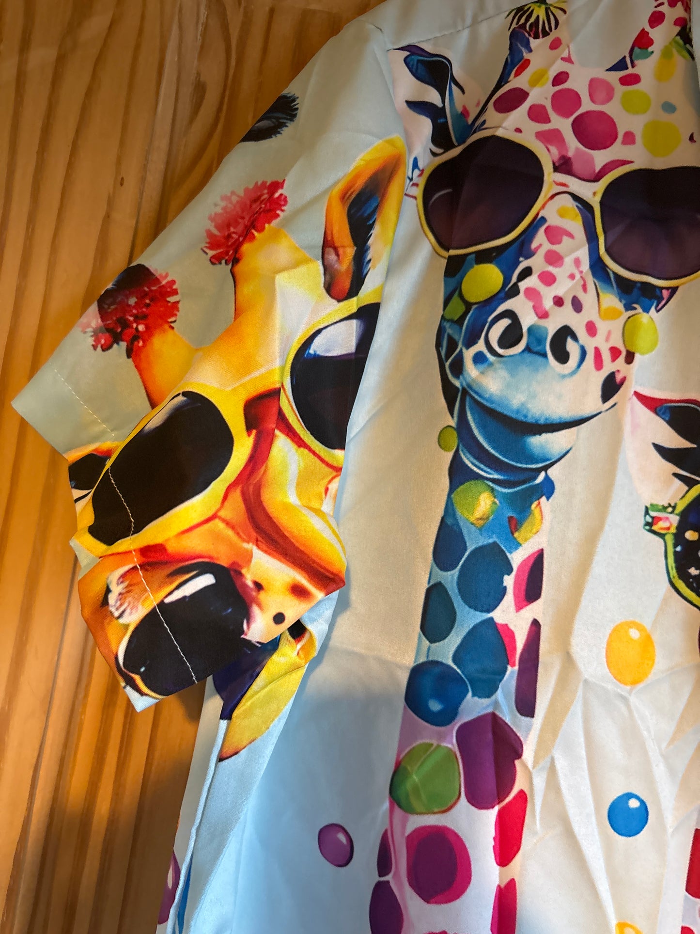 Pet shop boys pet giraffe shite Hawaiian Shirt