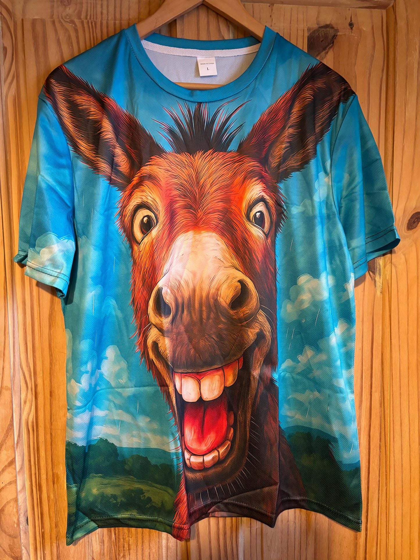 Alors, qui est l'âne ? T-shirt 3D de merde