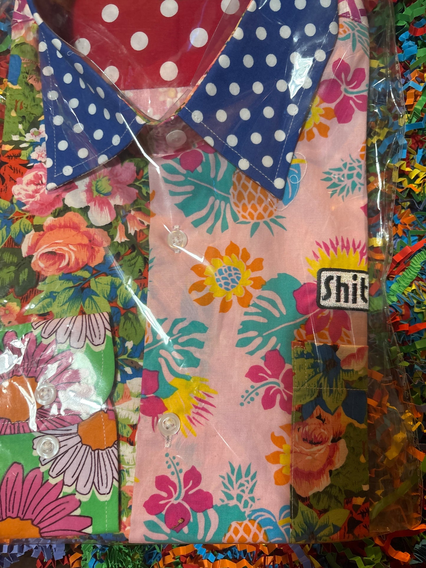Shite Shirts ultimate floral Shirt size medium outrageous design