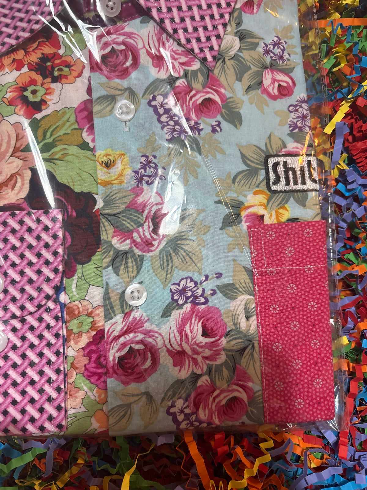 Shite Shirts stag do party Shirt size medium Alfie moon floral shirt