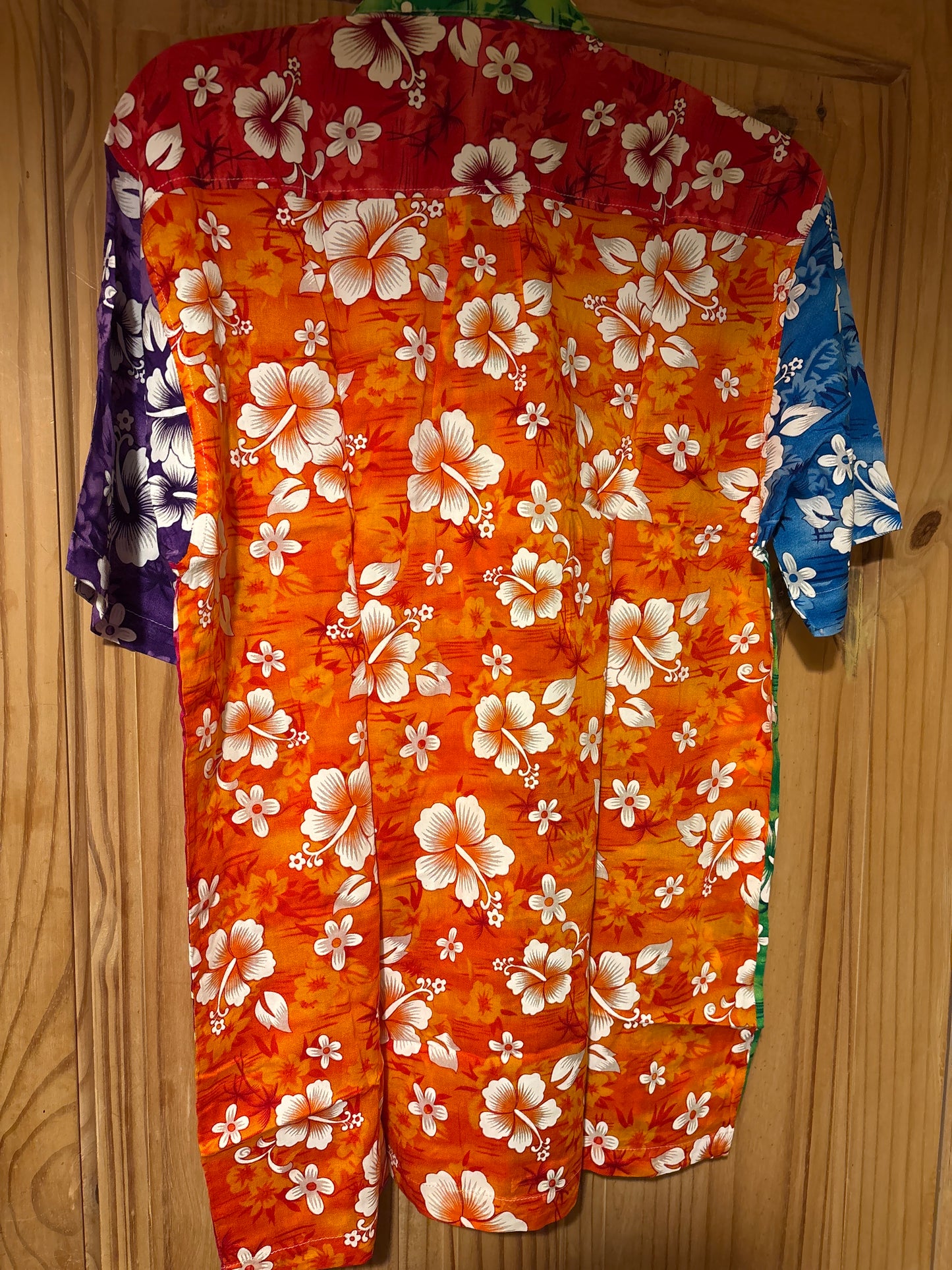 Large fresh looking multicoloured Hawaiian floral Shirt