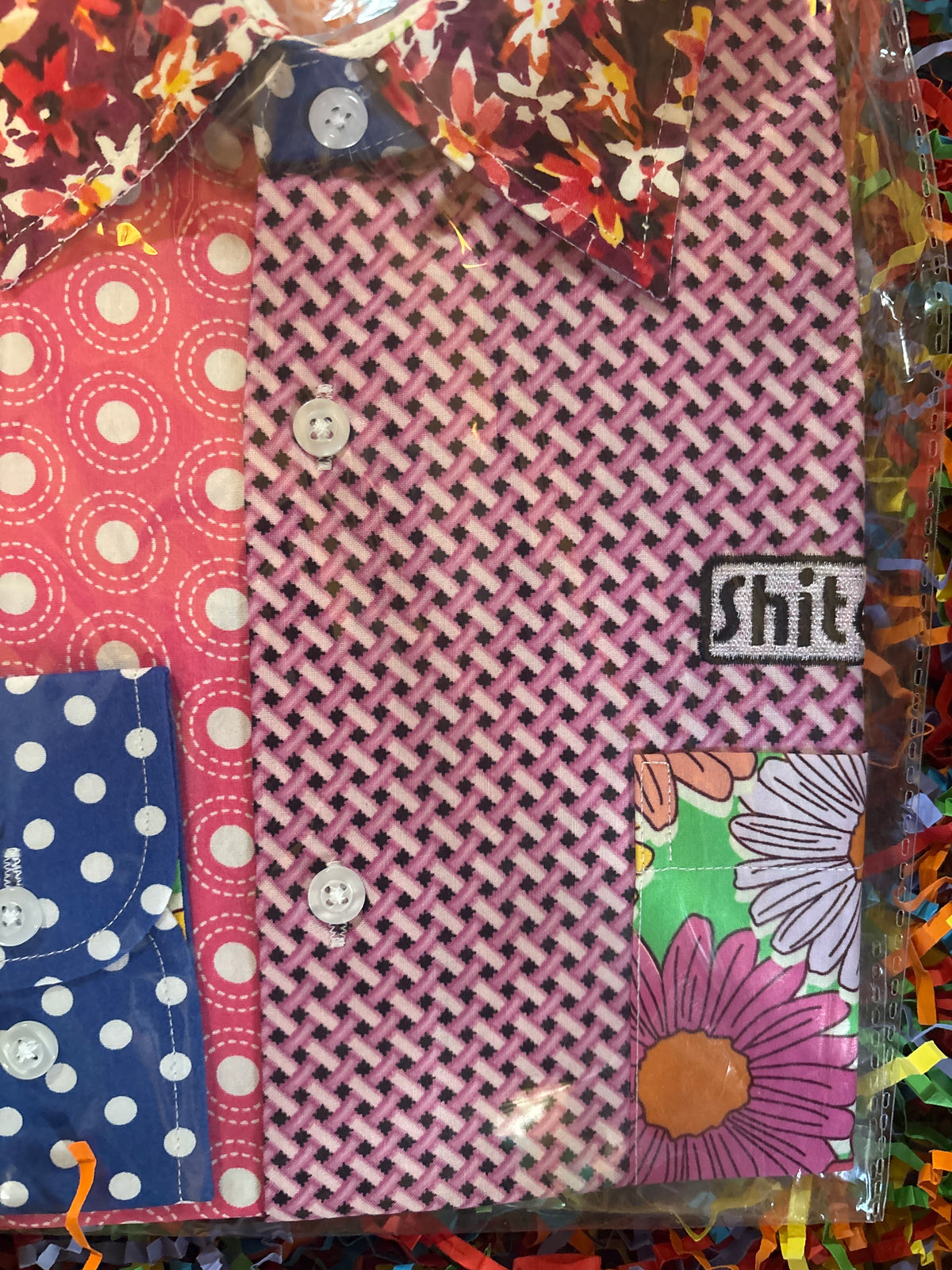 Shite Shirts Shirt size medium a bunch of flowers
