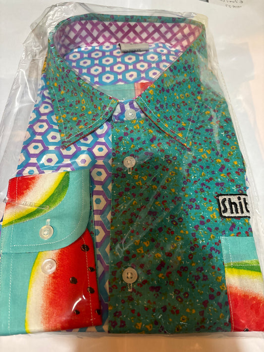 Shite Shirts Shirt size 2XL watermelon 80s club Tropicana fun