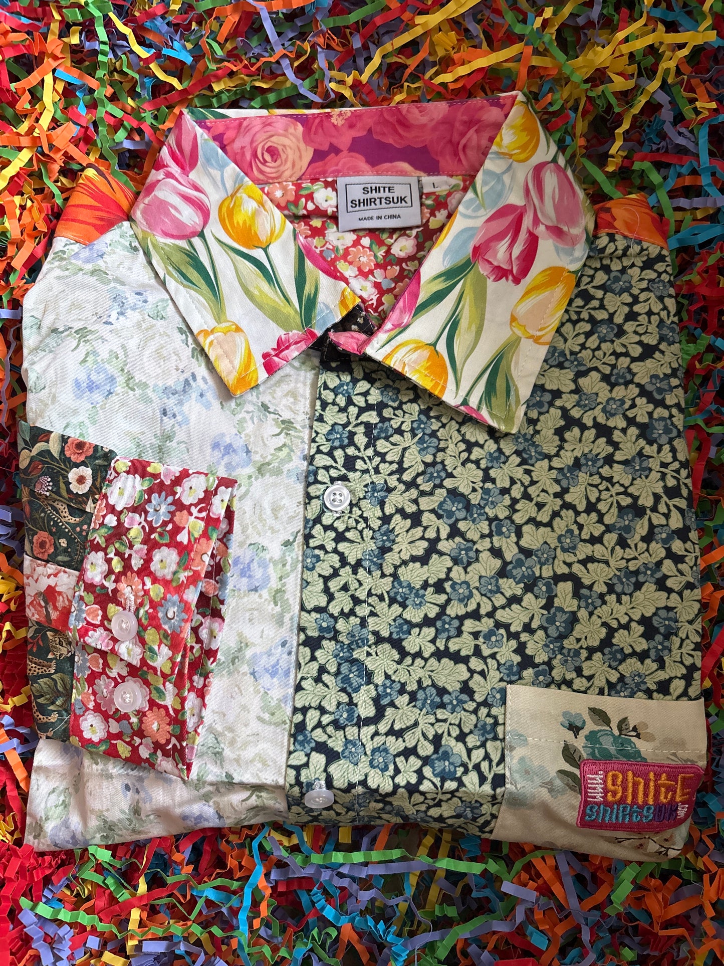 Chemises Shite Taille L Modèle rétro classique des années 60
