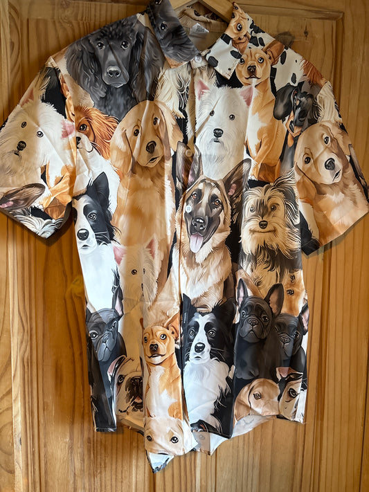 Paul o grady for the love of dogs shit Hawaiian Shirt