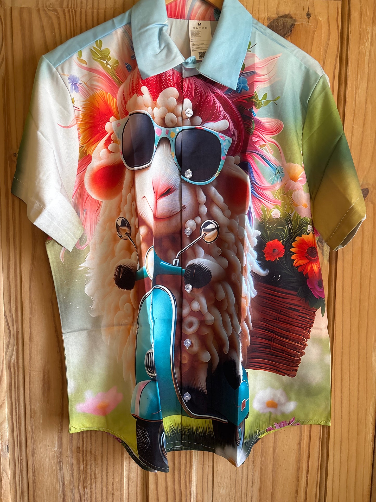The original Welsh page 3 model Hawaiian Shirt