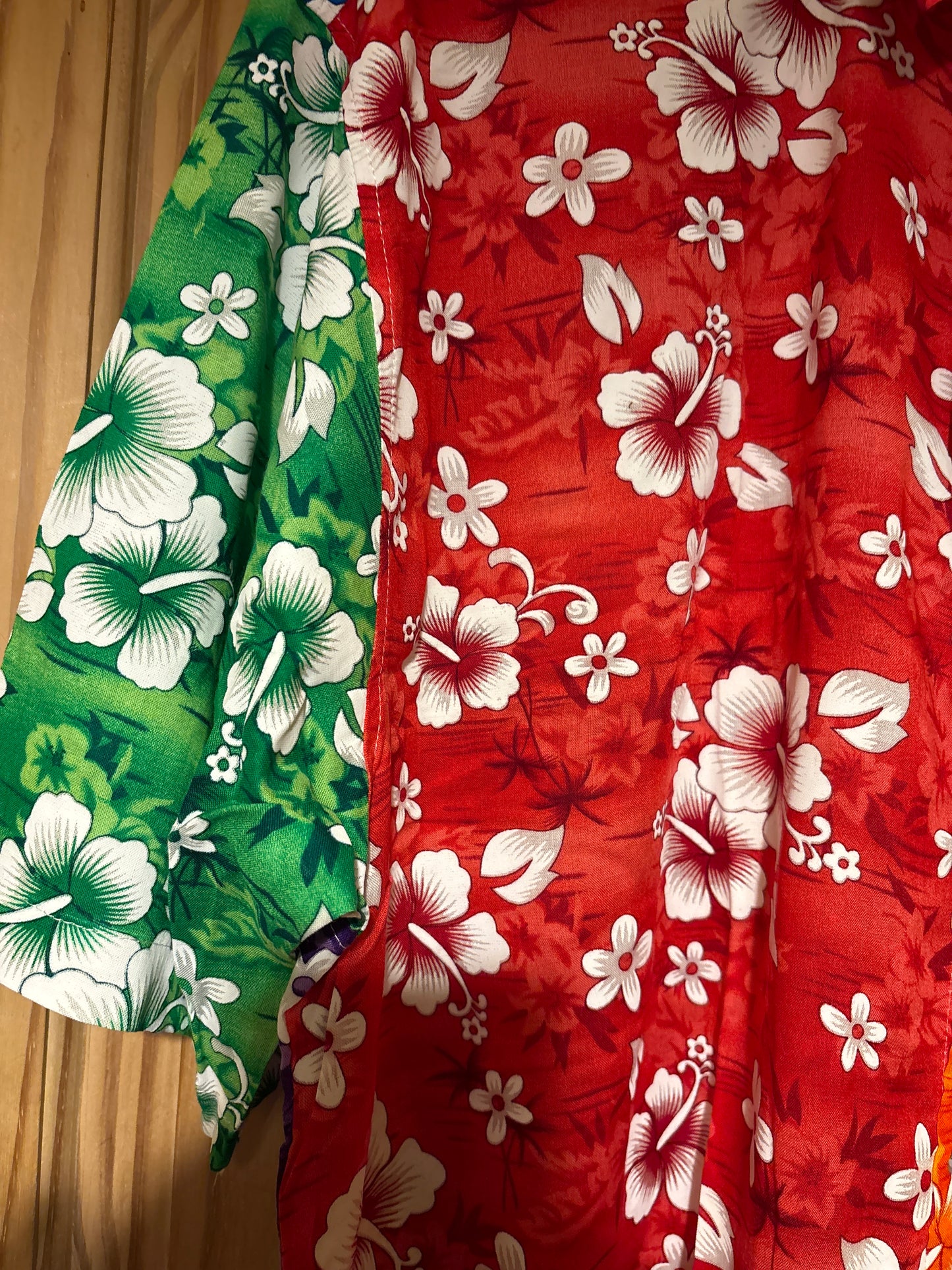 Large multicoloured Hawaiian floral Shirt