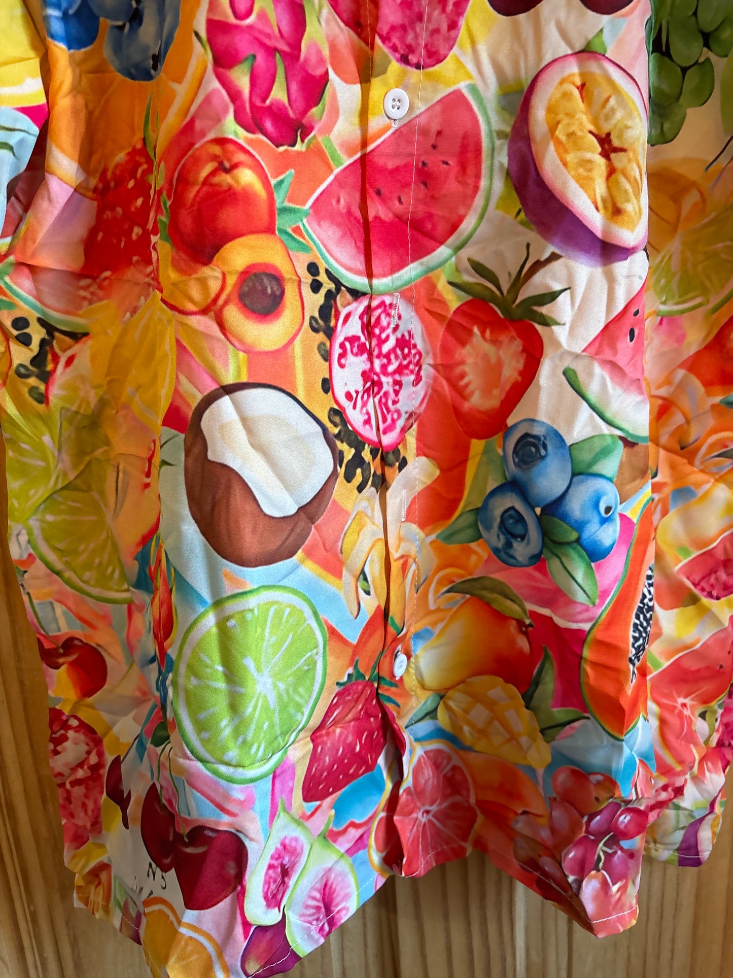 La chemise hawaïenne de merde pour le Nouvel An