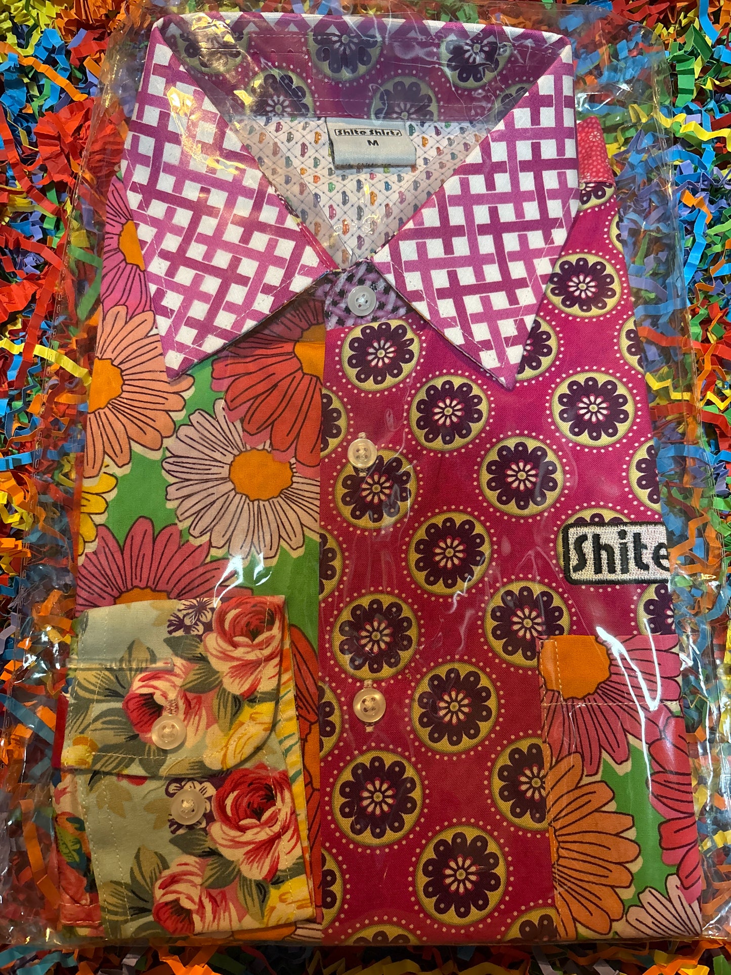 Shite Shirts Medium flower power mincer shirt