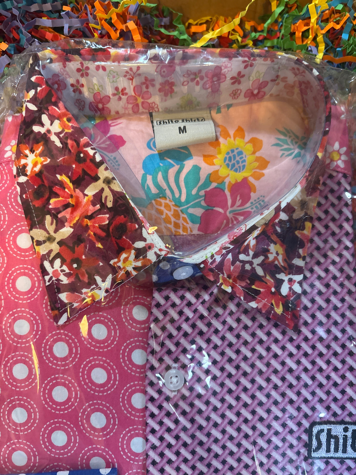 Shite Shirts Shirt size medium a bunch of flowers
