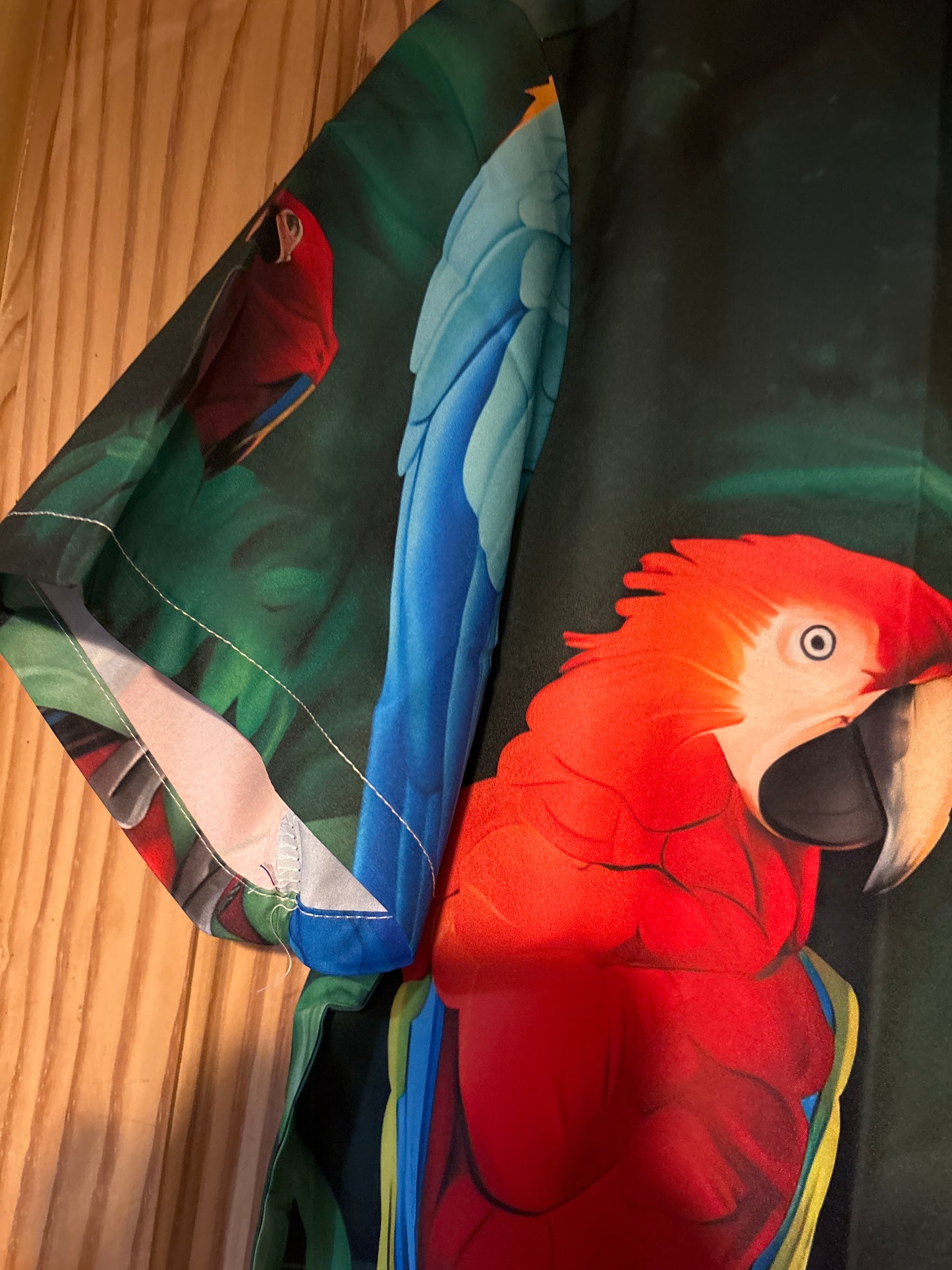 Pretty polly parrot shit Hawaiian Shirt