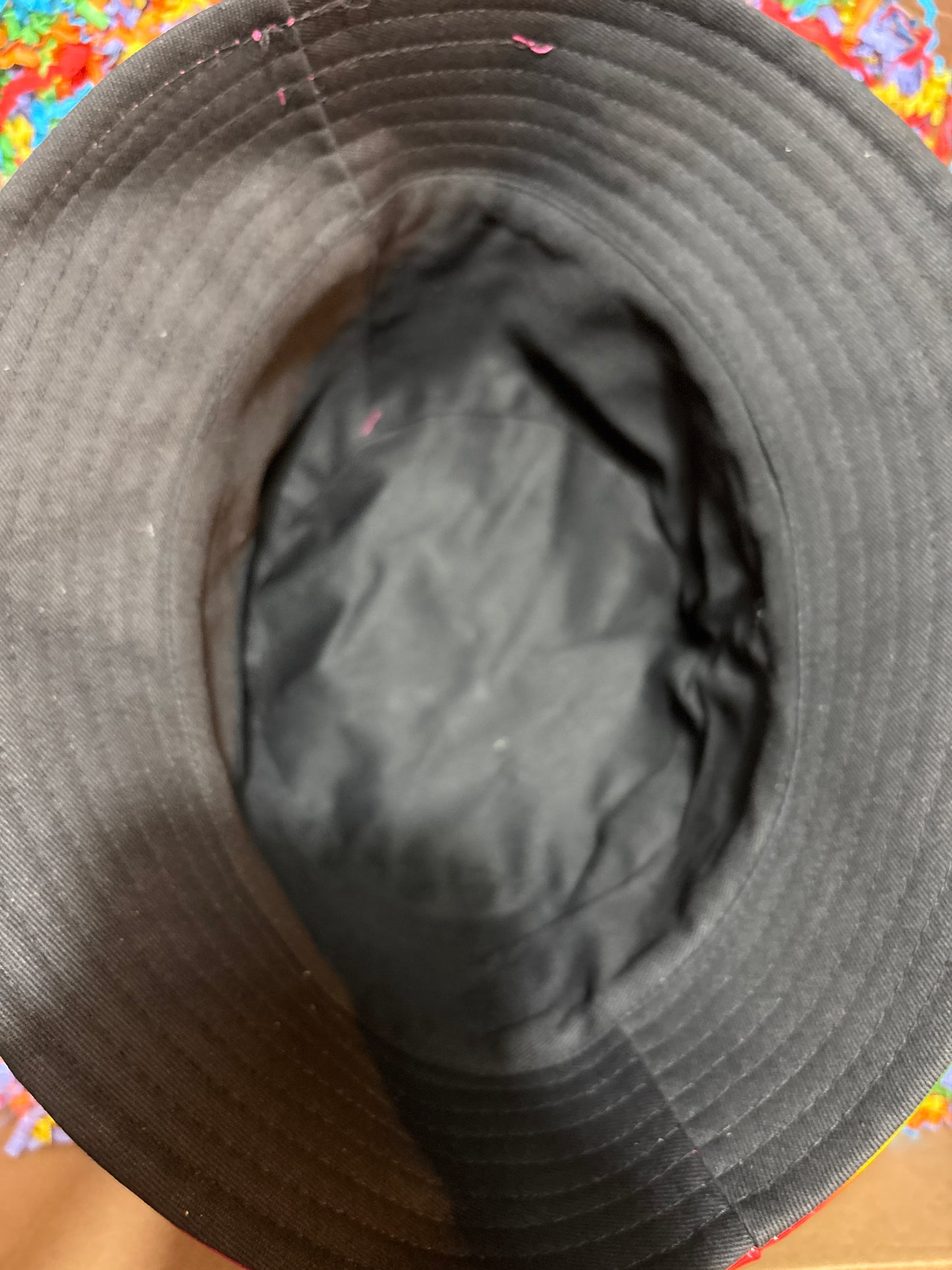 Rainbow Holographic PVC Sun shite shirt Bucket Hat