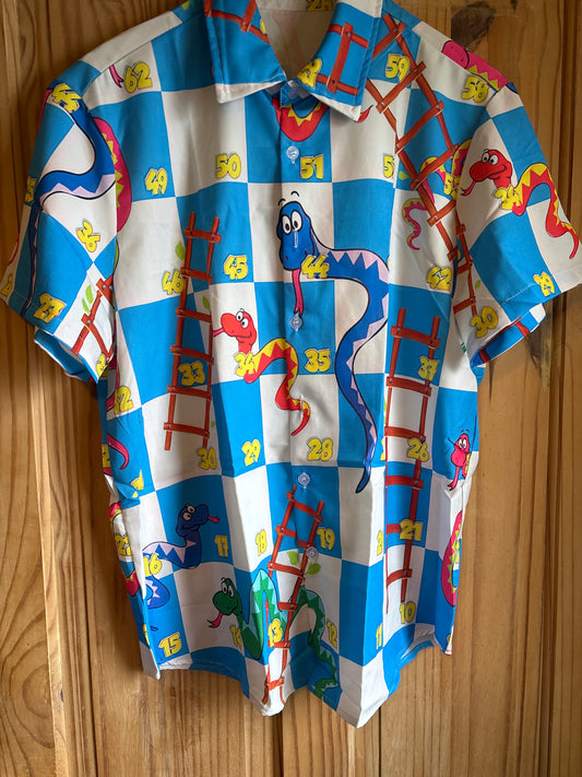 Snakes and ladders shite Hawaiian Shirt