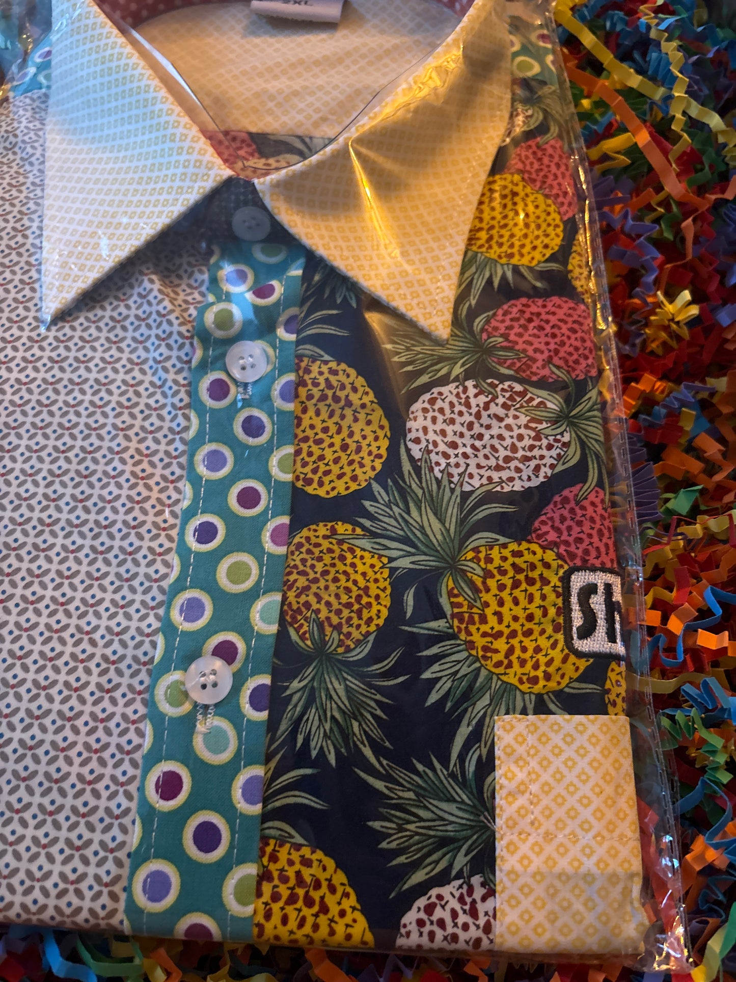 Shite Shirts Shirt size 2XL watermelon 80s club gammon with pineapple please