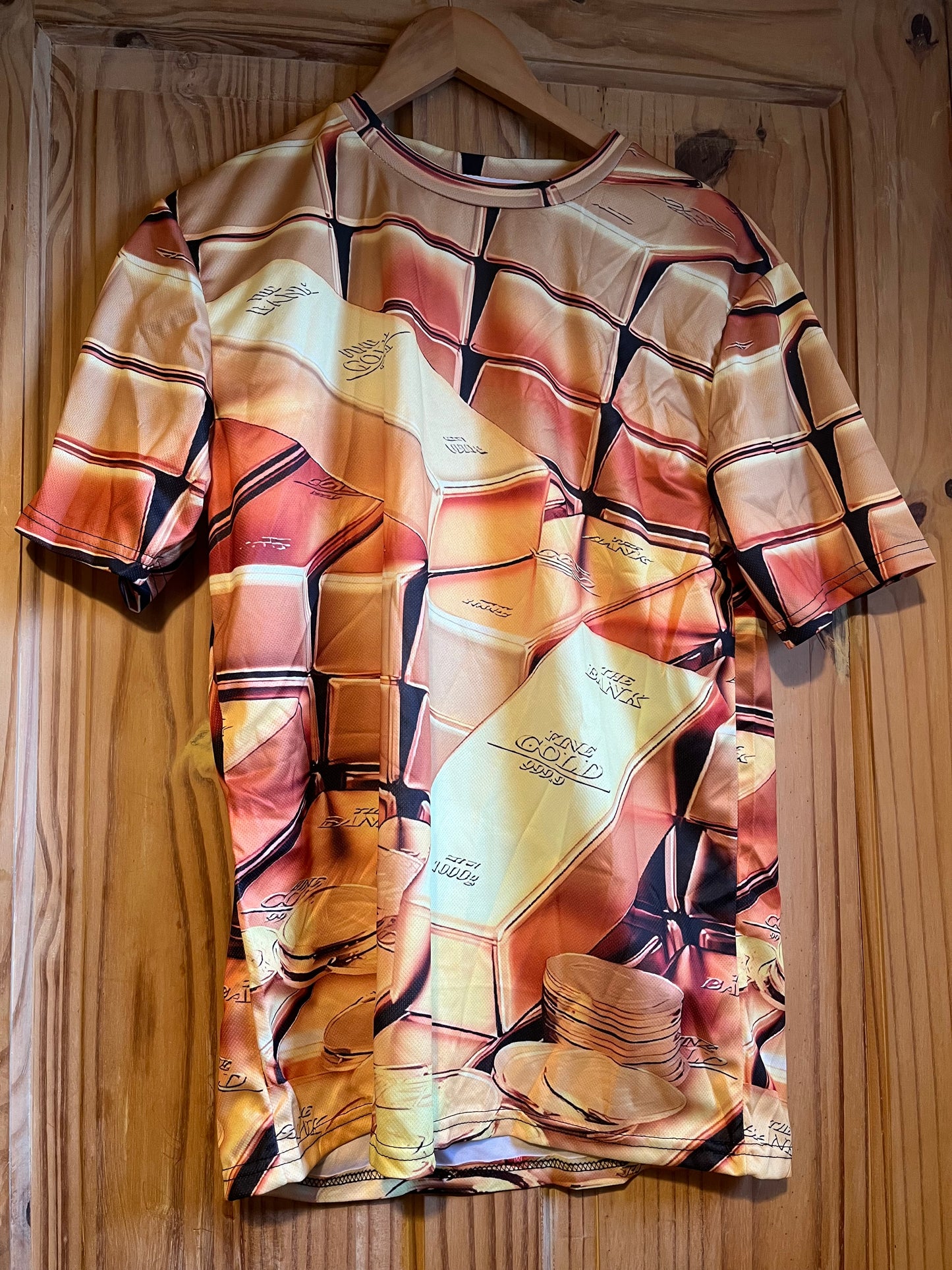 Le t-shirt 3D La merde du braquage d'or